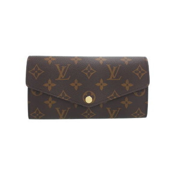 Louis Vuitton Monogram Portefeuille Sarah Bifold Long Wallet - Picture 1 of 5